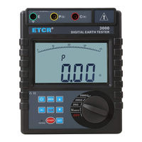 ETCR 3000 Manual