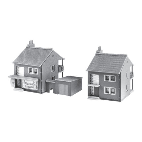 Faller 2 TERRACED HOUSES Manual