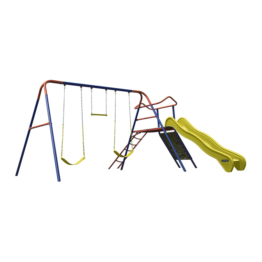 Lifetime CLIMB AND SLIDE Assembly Instructions Manual