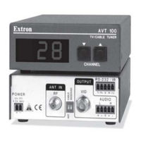 Extron electronics AVT 100 User Manual