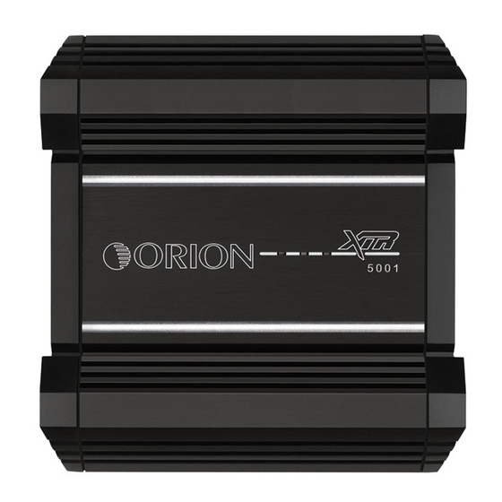 Orion XTR10001 Manuals
