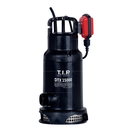 T.I.P. DTX 15000 Translation Of Original Operating Instructions