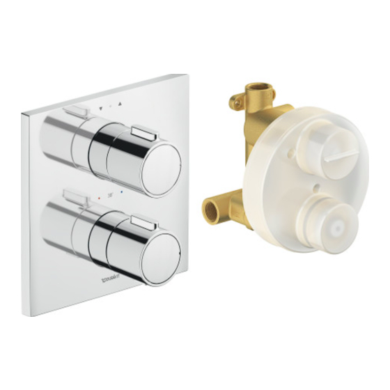 DURAVIT TH4200008 Instructions For Mounting And Use