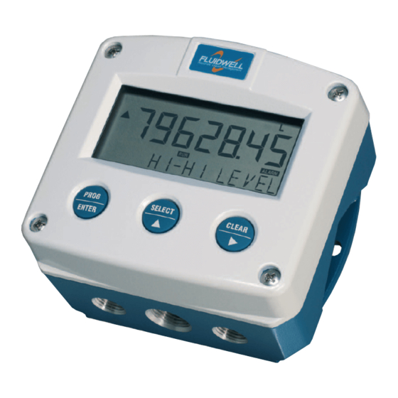 Fluidwell F173-A-OS Manual