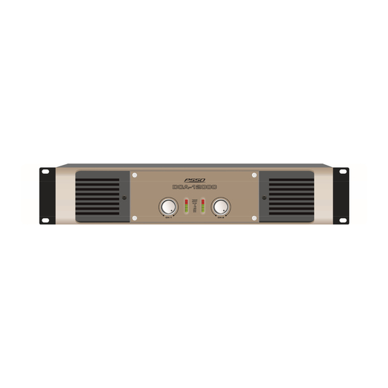 PSSO DCA-12000 User Manual