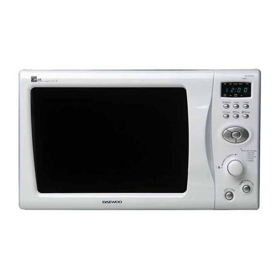 Daewoo KOC-873T Operating Instructions Manual