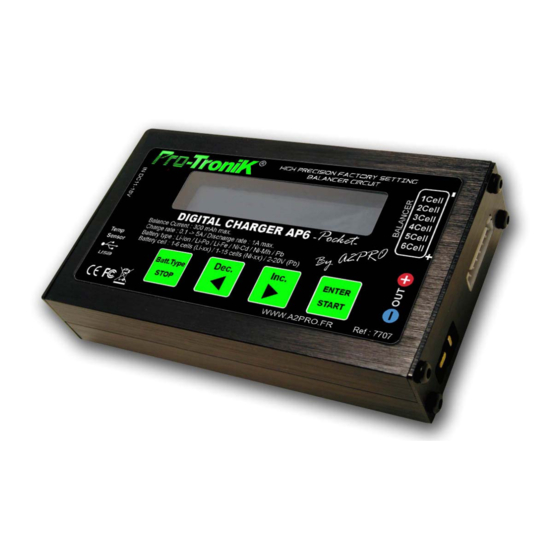 Pro-Tronik AP6-Pocket User Manual