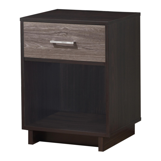 Ameriwood HOME Colebrook Nightstand Assembly Manual