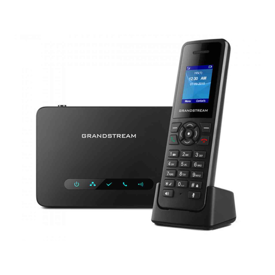 Lumen Grandstream DP750 Series Quick Reference Manual