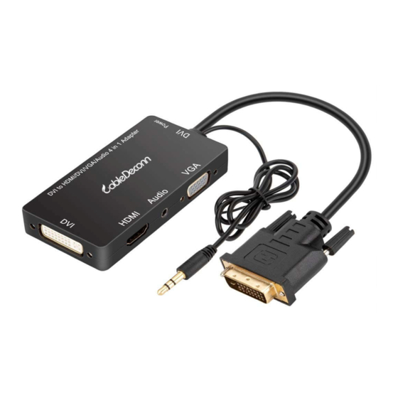 CableDeconn D0306 User Manual