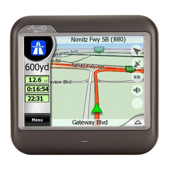 Mio DigiWalker C230 Quick Start Manual