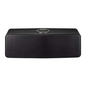 LG MUSIC Flow H4 Portable Simple Manual