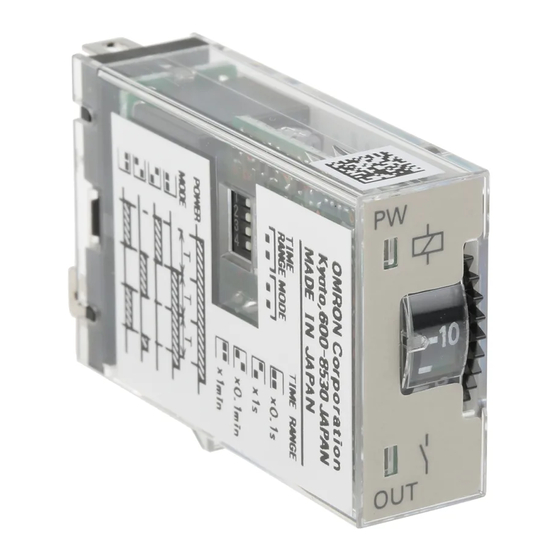 OMRON H3RN Manuals