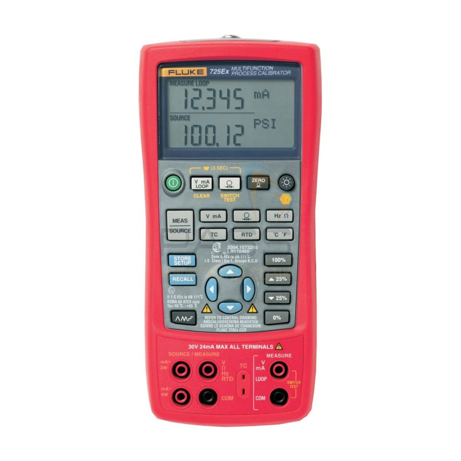 Fluke 725Ex User Manual