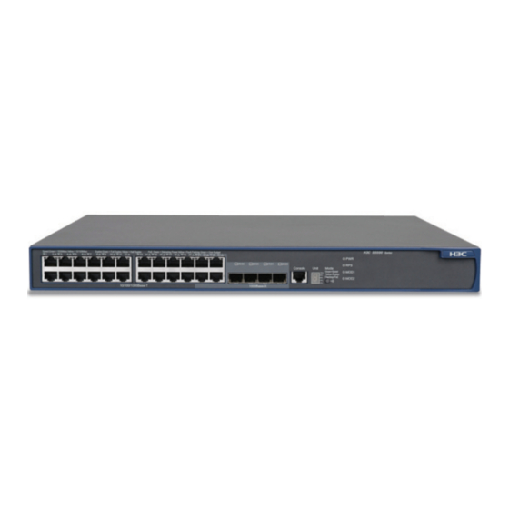 H3C S5500-EI Configuration Manual