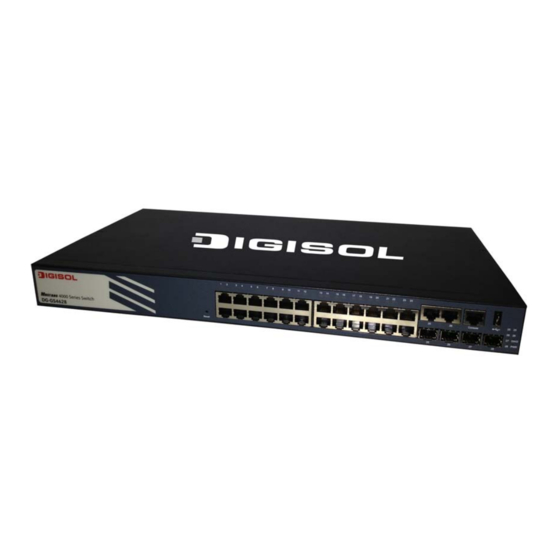 Digisol DG-GS4600 SERIES Installation Manual