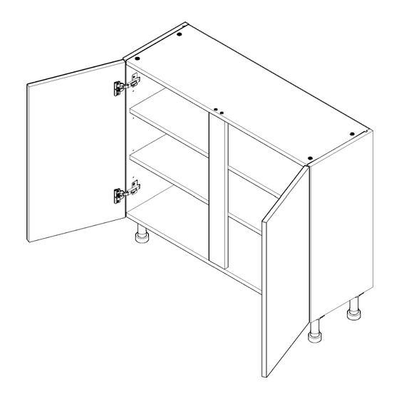 Wren Kitchens Vogue BASE UNIT 1000 Base Shallow Assembly Manual