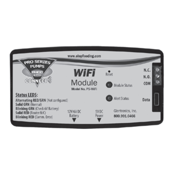 Glentronics PS-WiFi Instruction Manual