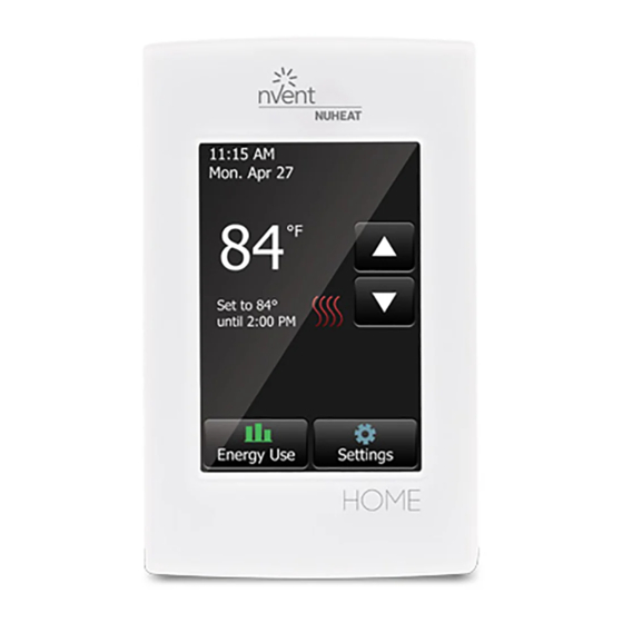 nvent NUHEAT HOME Troubleshooting Steps