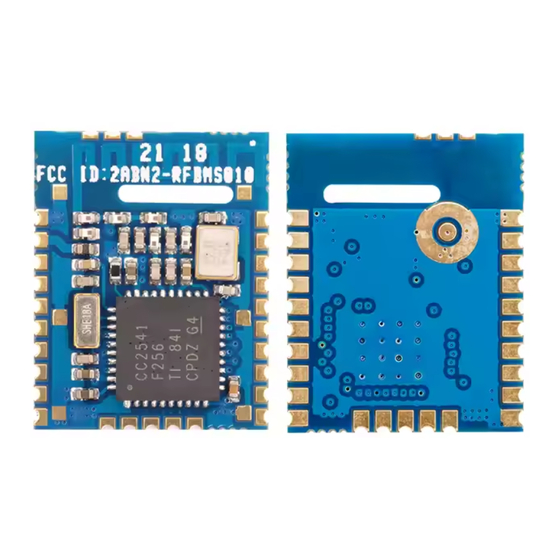 RF-Star CC254X Series Instruction Manual