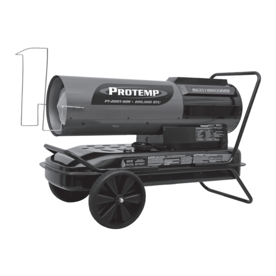 Protemp SilentDrive PT-150T-SDR User's Manual & Operating Instructions