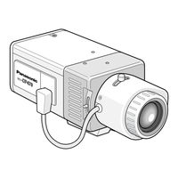 Panasonic WV-CP470 Series Operating Instructions Manual