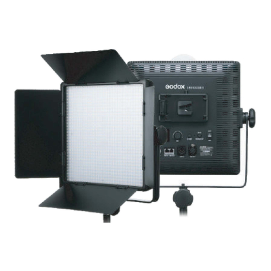 Godox LED1000D II Instruction Manual