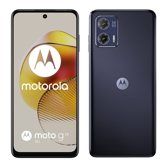 Motorola Moto G73 Manuals