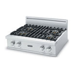Viking Professional Custom VGRT530-4B Specifications