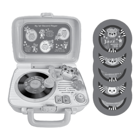 VTech My 1st Record Player Instruction Manual