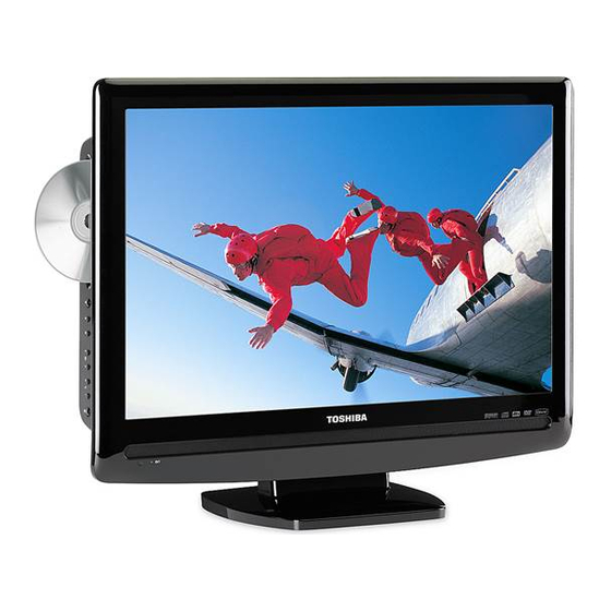 Toshiba 22LV505 - 22" LCD TV Owner's Manual