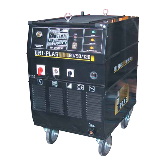 Uni-Mig UNI-PLAS 50/80 User Manual