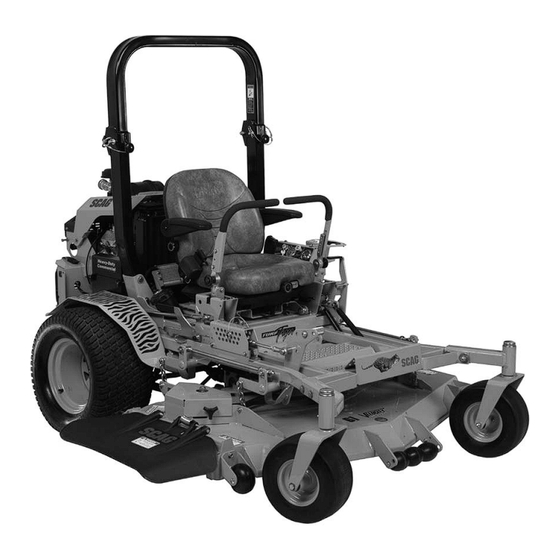 Scag Power Equipment Turf Tiger STT61V-31EFI-SS Operator's Manual
