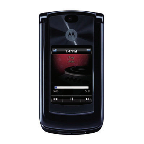 Motorola T-Mobile RAZR2 V8 Product Service Manual