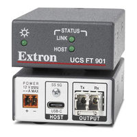 Extron Electronics UCS FT 901 User Manual