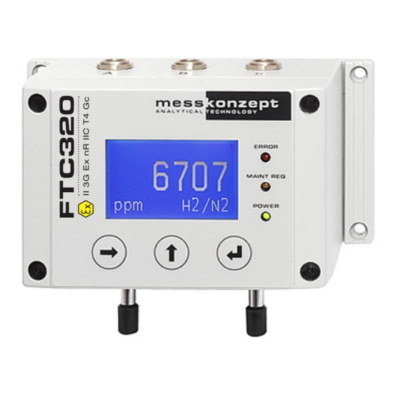 MessKonzept FTC320 Operating Manual