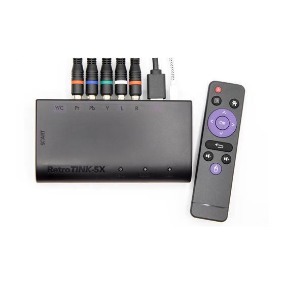 RetroTINK 5X Pro User Manual