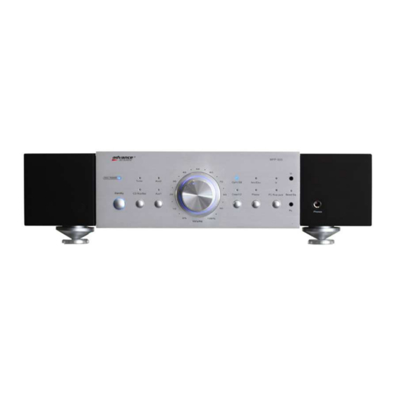 Advance acoustic MPP-506DA Manual