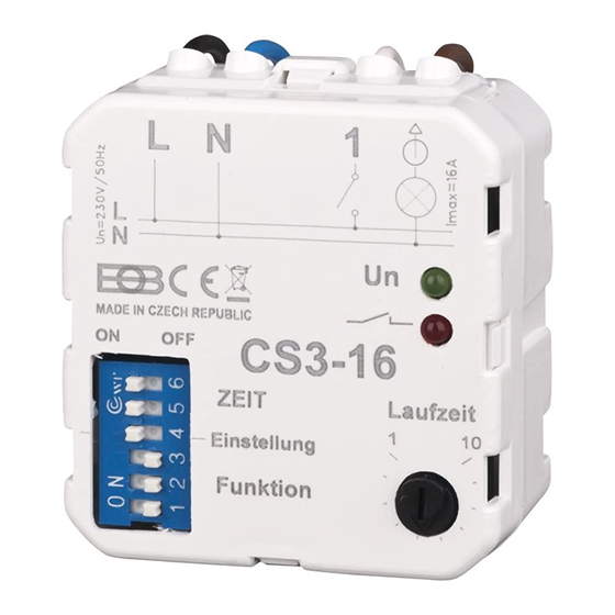 ELEKTROBOCK CS3-16 Quick Start Manual
