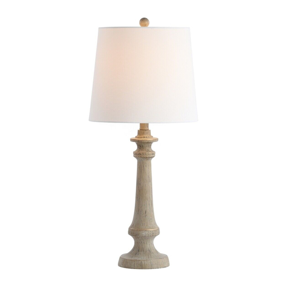 Safavieh Lighting RHETT TBL4215A Quick Start Manual