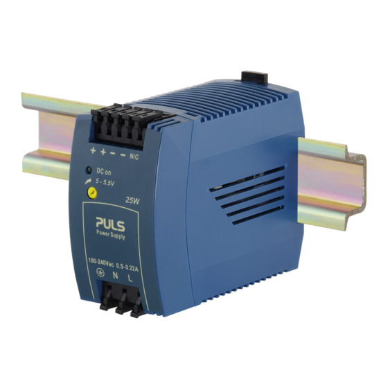 Puls ML30.101 Installation Manual