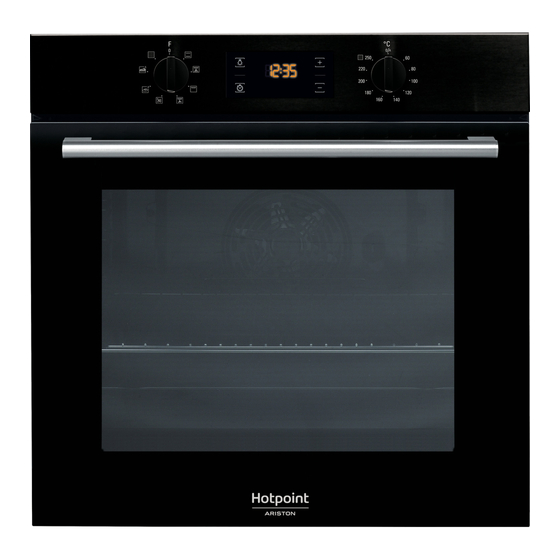 Hotpoint Ariston FA2540PBLHA Daily Reference Manual