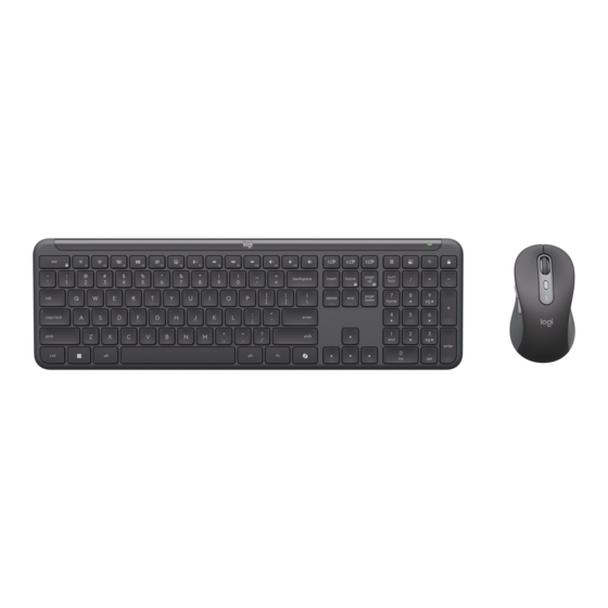 Logitech MK955 Setup Manual