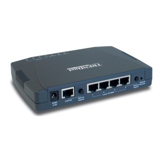 TRENDnet TW100-BRF104 Specifications