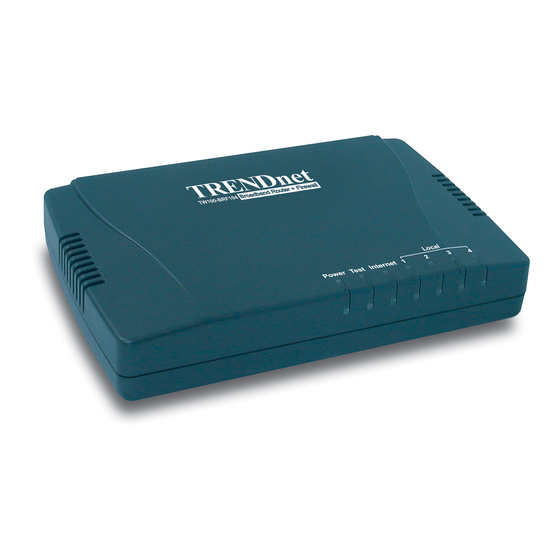 TRENDnet TW100-BRF104 User Manual