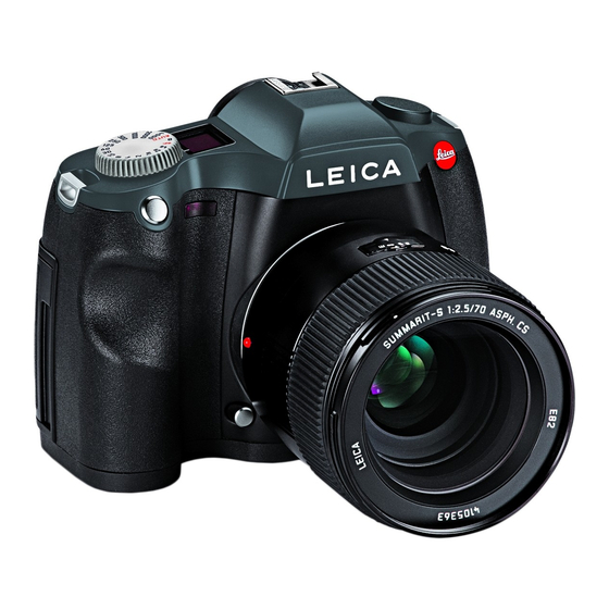 Leica S Quick Start Manual