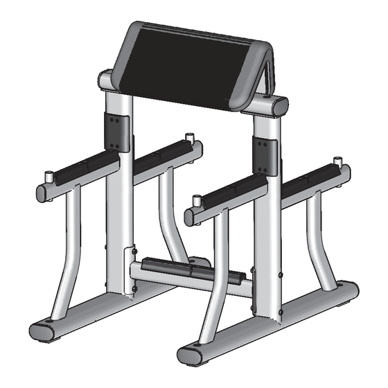 Life Fitness Signature Signature Arm Curl Owner's Manual
