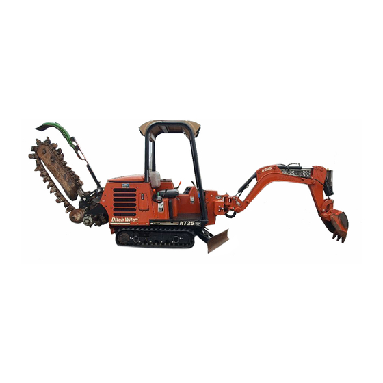 Ditch Witch ht25 Service Manual