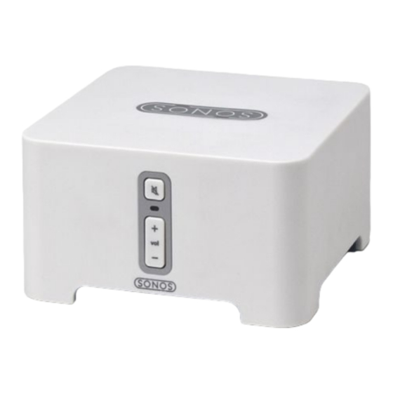 Sonos Multi-Room Music System User Manual