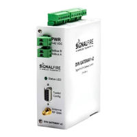 signalfire DIN Gateway v2 Interface Manual